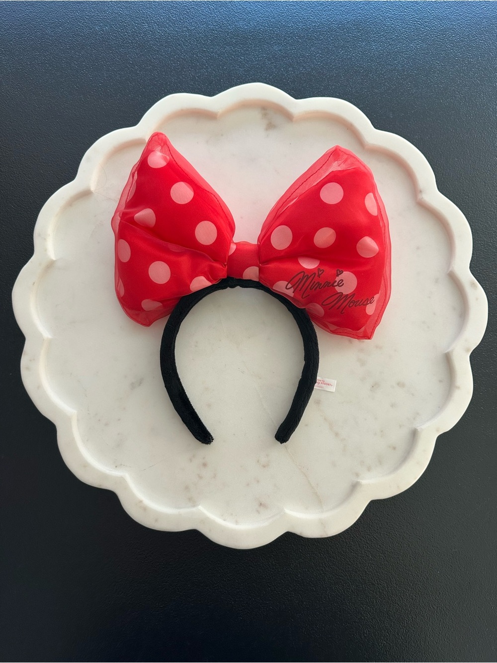 Tokyo Disney Resort ~ Red Polka Dot Minnie Mouse Headband